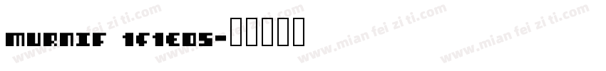 MURNIF 1f1eOS字体转换